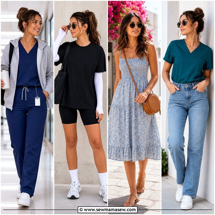 25 Travel Nurse Outfit Ideas for Long Shifts in Style