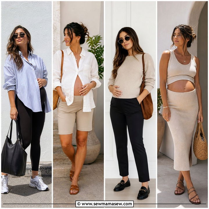 25 Travel Outfit Ideas for Pregnant Women to Feel Comfy