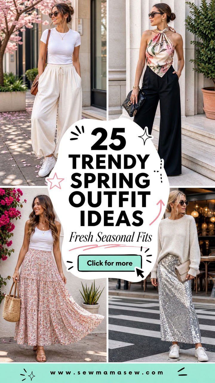 25 Trendy Spring Outfit Ideas 2026 for Fresh Seasonal Style - 25 Trendy Spring Outfit Ideas 2026 for Fresh Seasonal Style