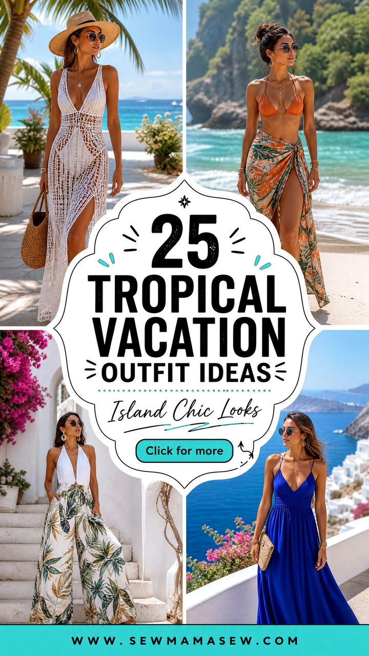 25 Tropical Vacation Outfit Ideas 2026 for Chic Island Escapes - 25 Tropical Vacation Outfit Ideas 2026 for Chic Island Escapes