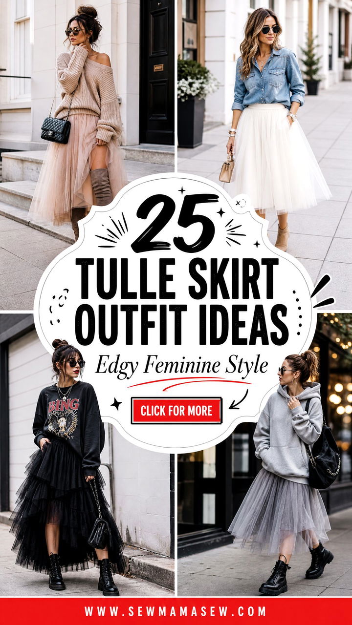 25 Tulle skirt outfit ideas with boots for Edgy Feminine Style - 25 Tulle skirt outfit ideas with boots for Edgy Feminine Style