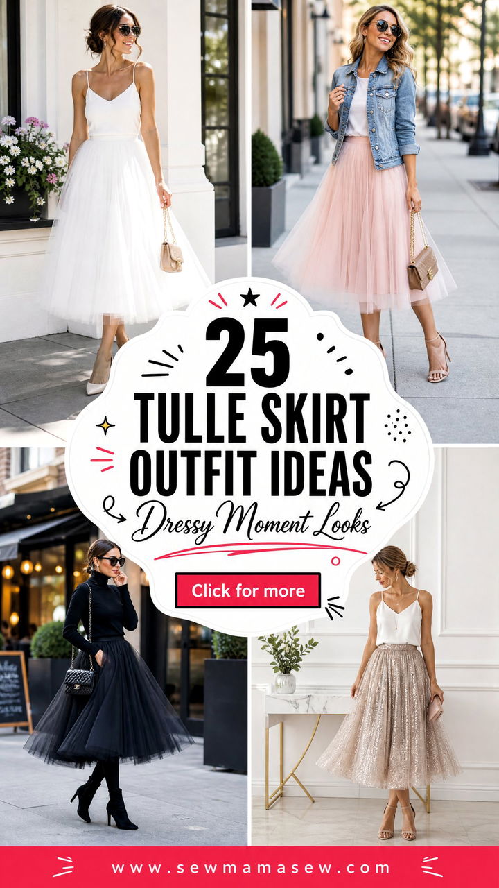 25 Tulle skirt outfit ideas with heels for Dressy Moments - 25 Tulle skirt outfit ideas with heels for Dressy Moments