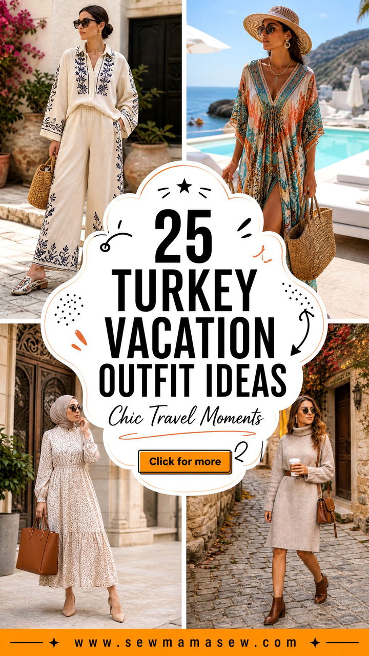 25 Turkey Vacation Outfit Ideas for Chic Travel Moments - 25 Turkey Vacation Outfit Ideas for Chic Travel Moments
