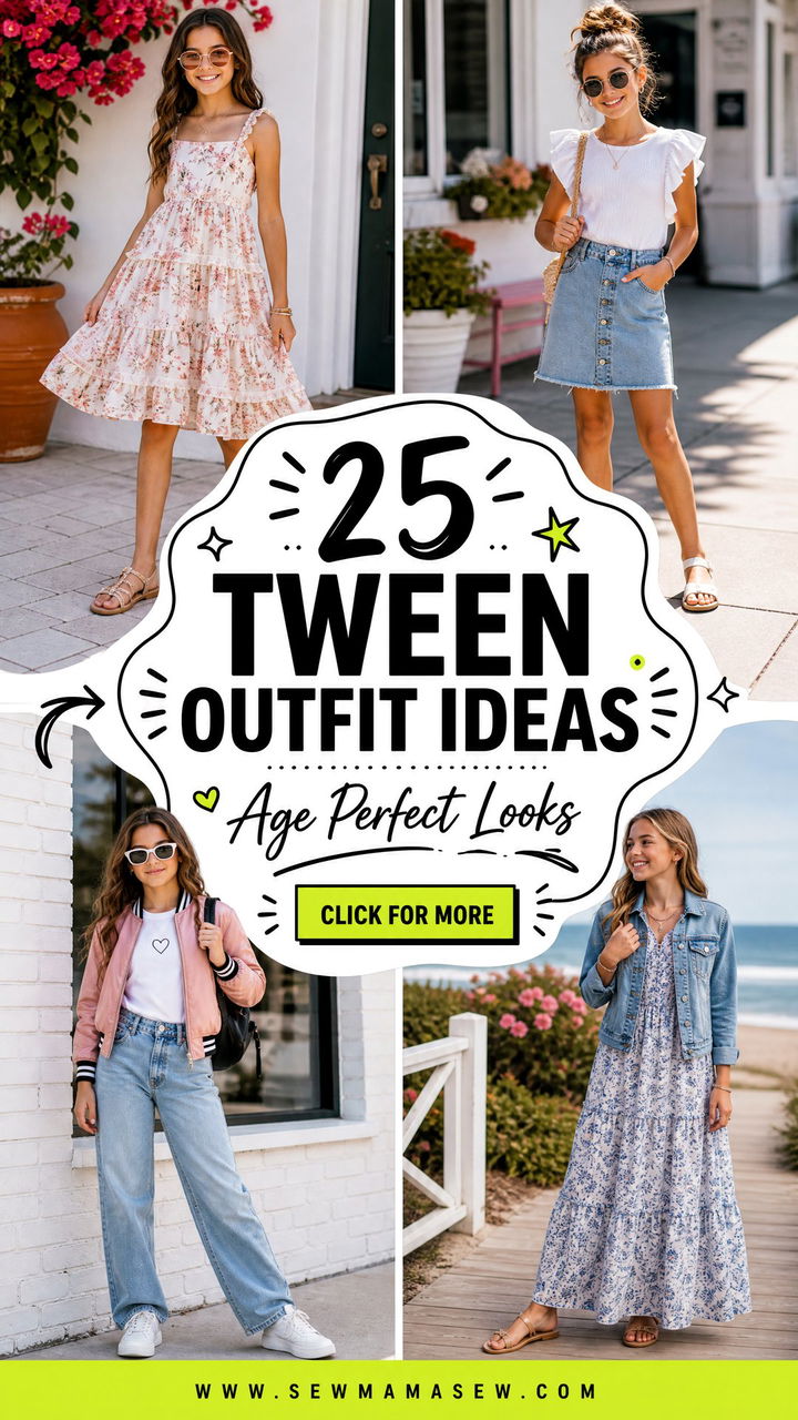 25 Tween Outfit Ideas for 10 Year Olds That Feel Age-Perfect - 25 Tween Outfit Ideas for 10 Year Olds That Feel Age-Perfect