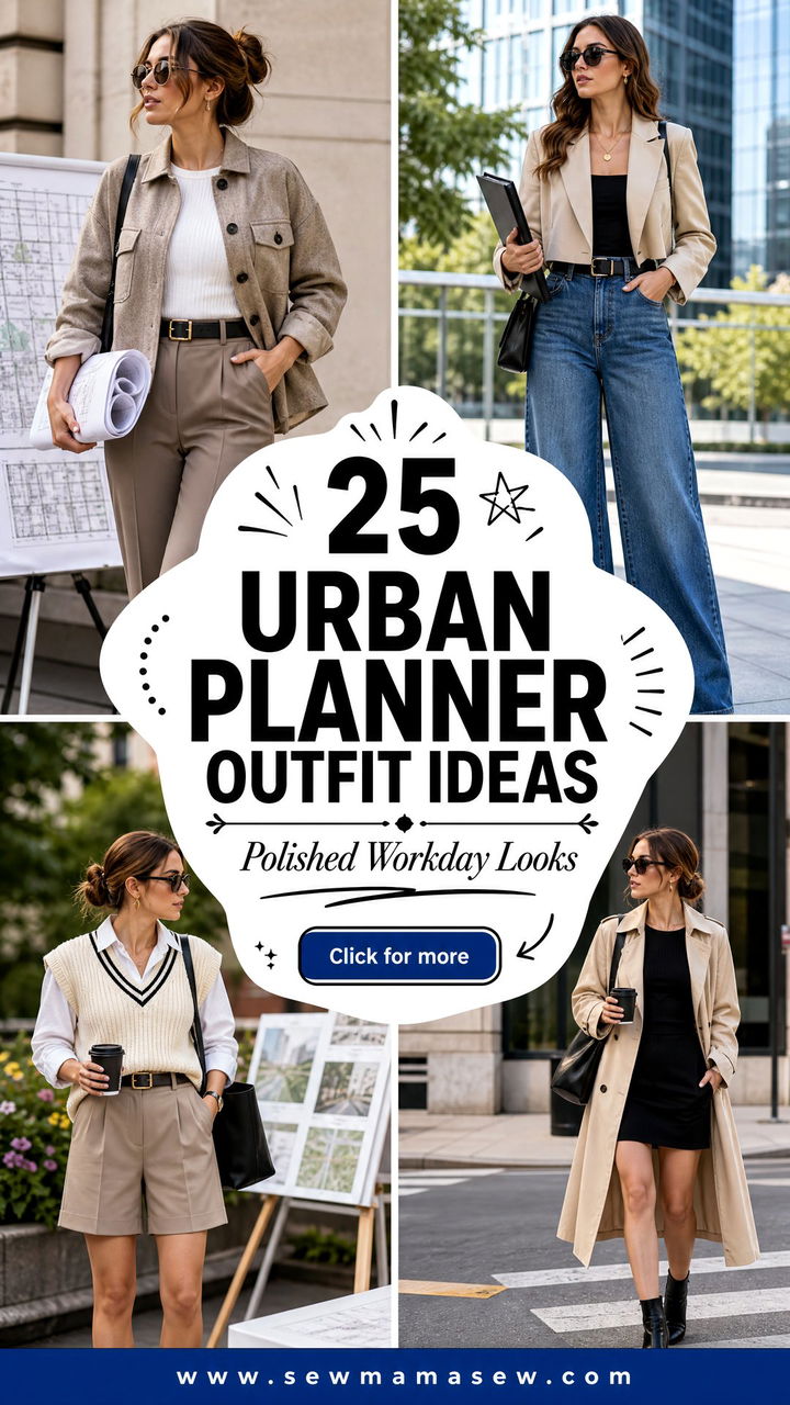25 Urban planner outfit ideas for Polished Workdays Now - 25 Urban planner outfit ideas for Polished Workdays Now