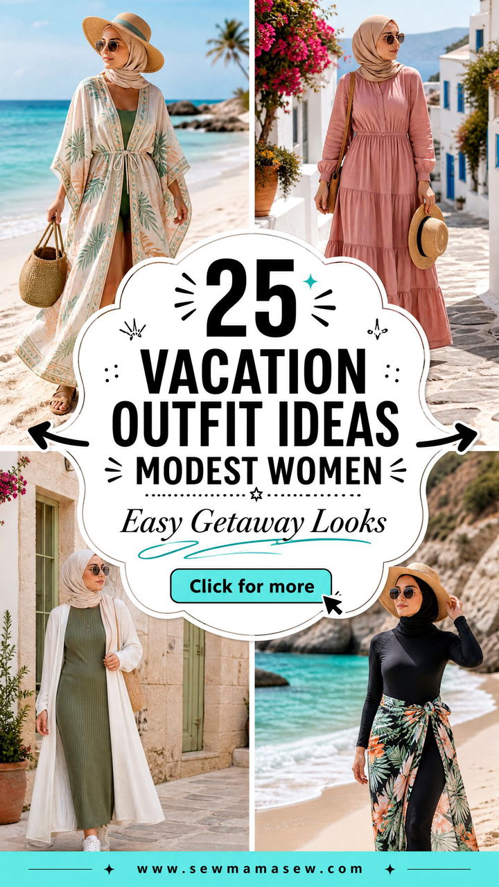 25 Vacation outfit ideas modest women for Easy Getaways - 25 Vacation outfit ideas modest women for Easy Getaways