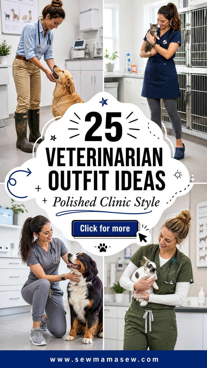 25 Veterinarian Outfit Ideas For Comfy Polished Clinic Style - 25 Veterinarian Outfit Ideas For Comfy, Polished Clinic Style