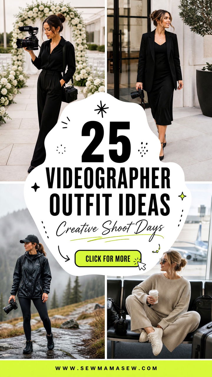 25 Videographer Outfit Ideas For Creative Comfy Shoot Days - 25 Videographer Outfit Ideas For Creative, Comfy Shoot Days