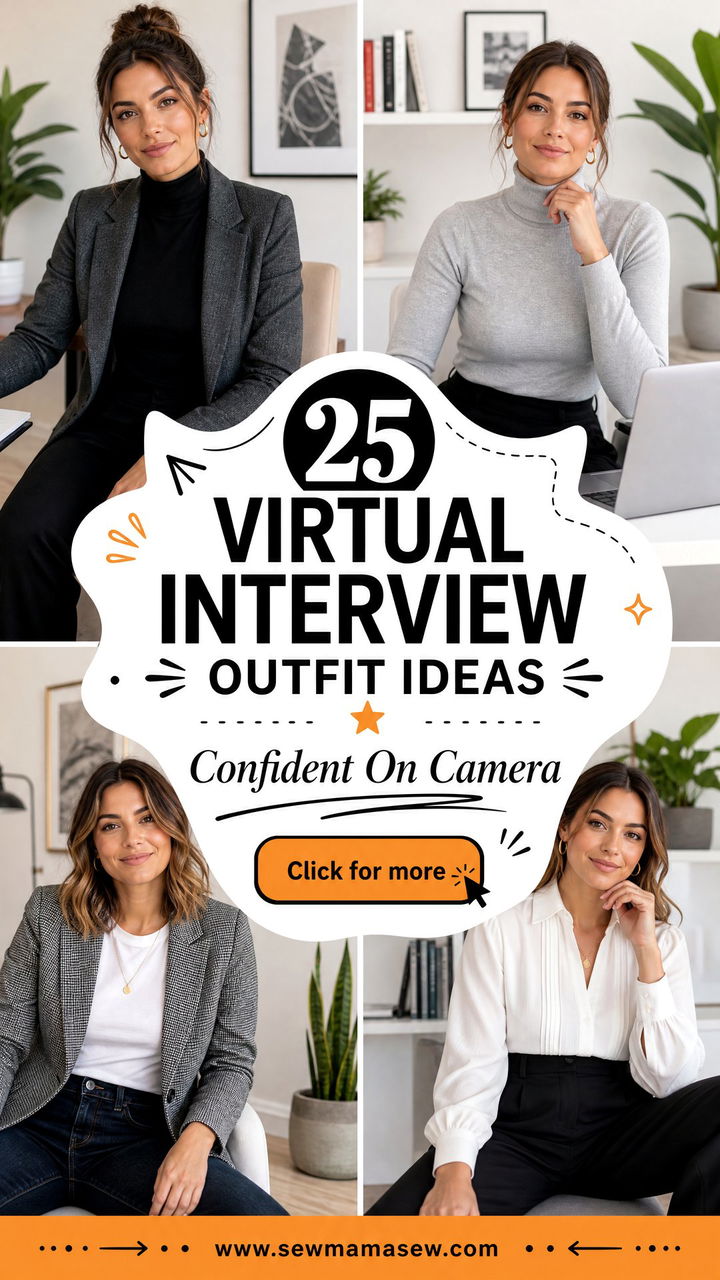 25 Virtual Interview Outfit Ideas To Look Confident On Camera - 25 Virtual Interview Outfit Ideas To Look Confident On Camera
