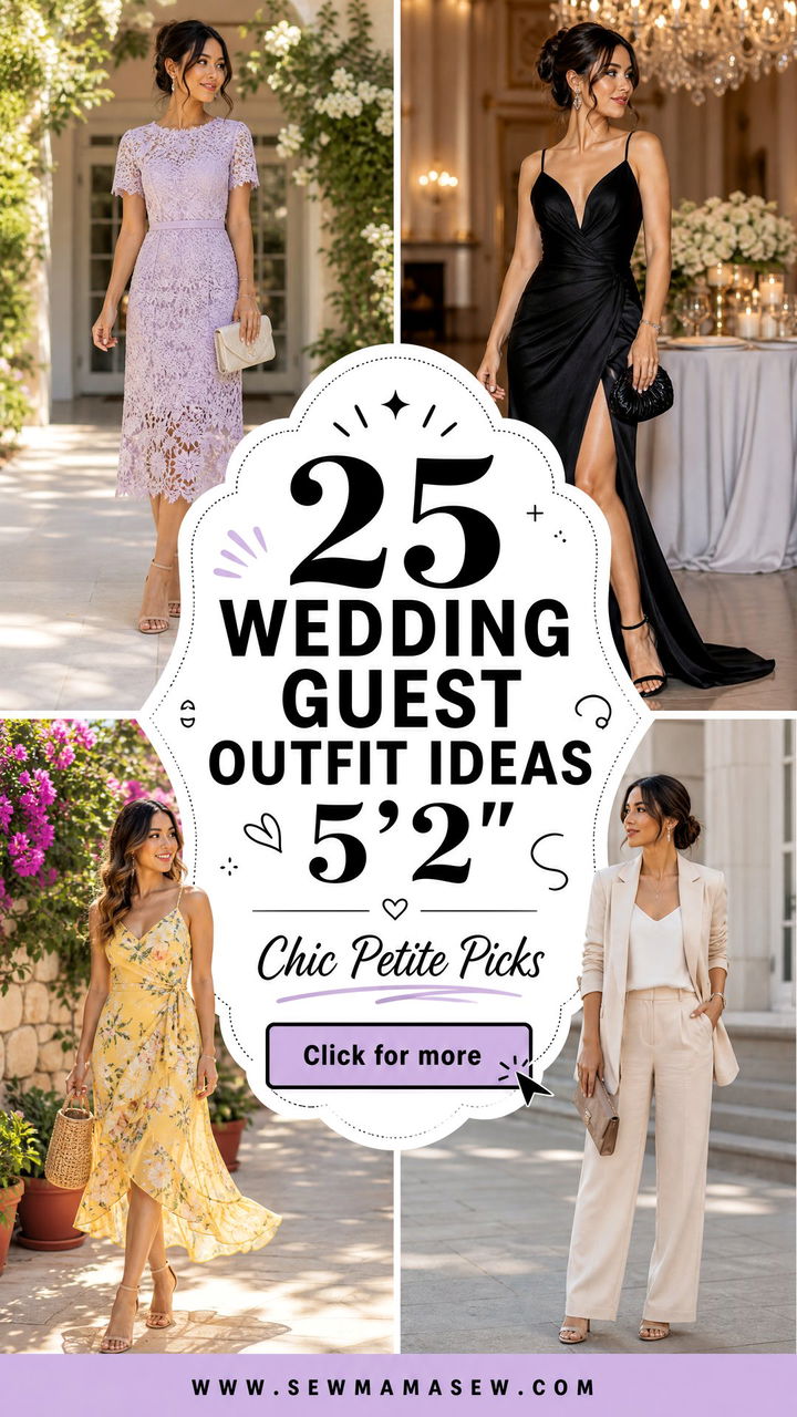 25 Wedding Guest Outfit Ideas 52 Chic Petite Picks - 25 Wedding Guest Outfit Ideas 5'2: Chic Petite Picks