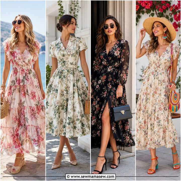 25 Wedding Guest Outfit Ideas: Floral Dress Trends 2026
