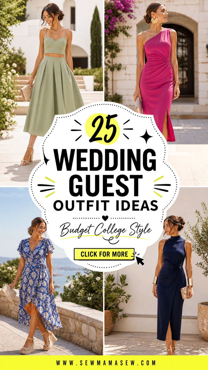 25 Wedding Guest Outfit Ideas For College Girls On A Budget - 25 Wedding Guest Outfit Ideas For College Girls On A Budget