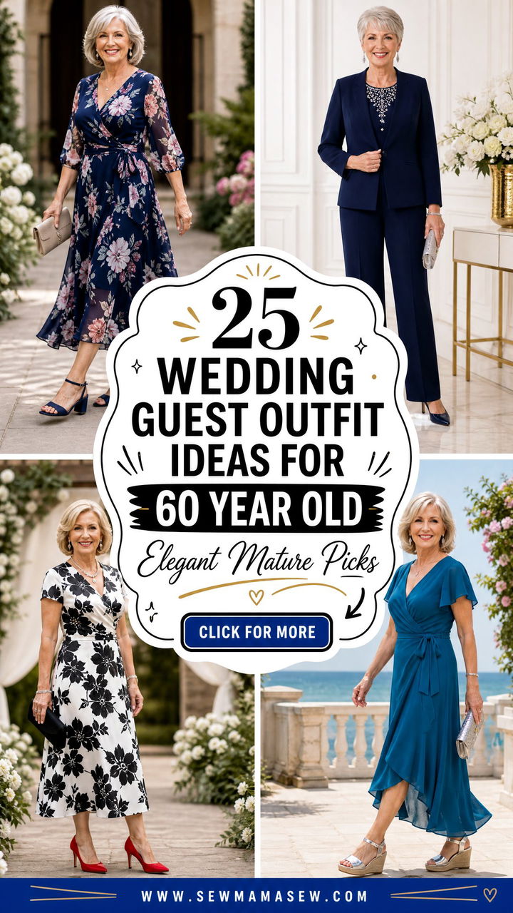 25 Wedding Guest Outfit Ideas for 60 Year Old Elegant Picks - 25 Wedding Guest Outfit Ideas for 60 Year Old: Elegant Picks