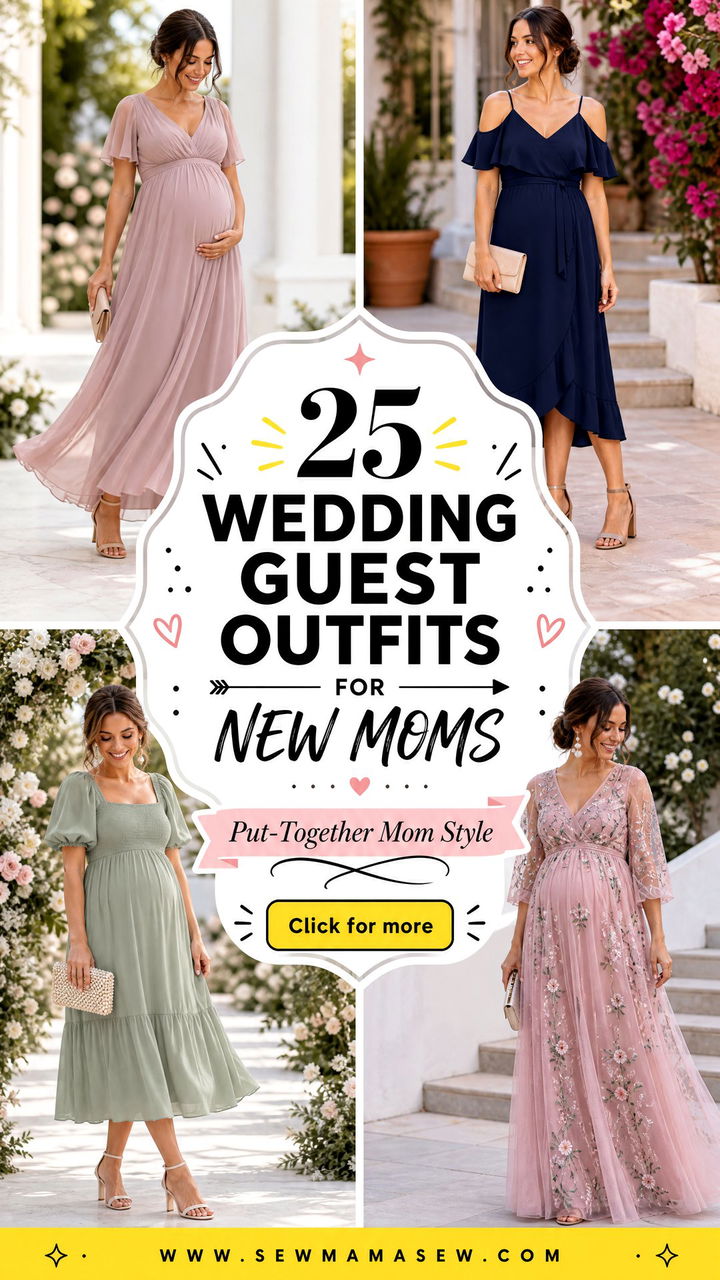 25 Wedding Guest Outfits For New Moms To Feel Put-Together - 25 Wedding Guest Outfits For New Moms To Feel Put-Together