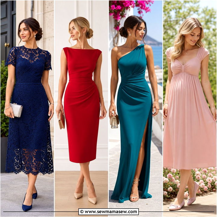 25 Wedding Guest Outfits For Pregnant Women That Feel Elegant