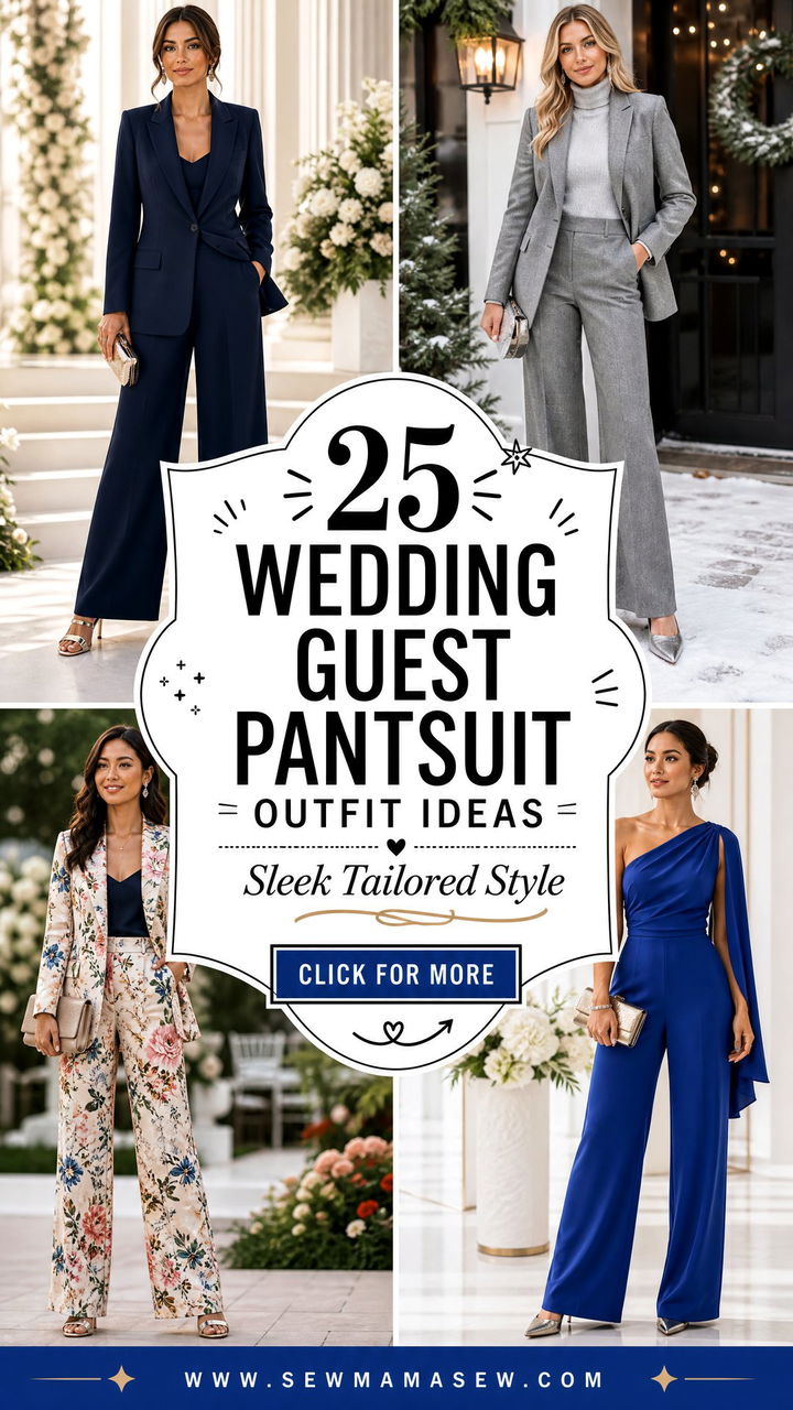 25 Wedding Guest Pantsuit Outfit Ideas For Sleek Style Now - 25 Wedding Guest Pantsuit Outfit Ideas For Sleek Style Now