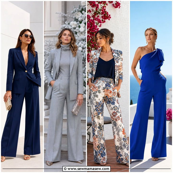 25 Wedding Guest Pantsuit Outfit Ideas For Sleek Style Now