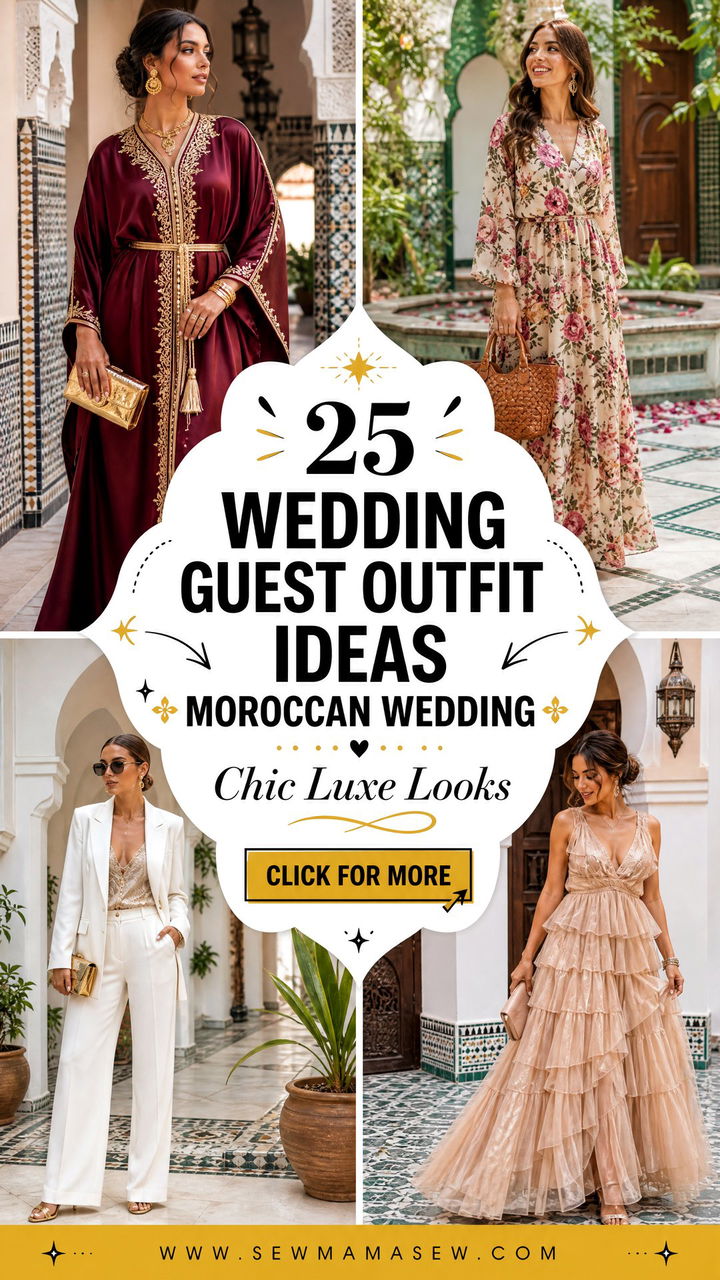 25 Wedding guest outfit ideas Moroccan wedding Chic Looks - 25 Wedding guest outfit ideas Moroccan wedding: Chic Looks