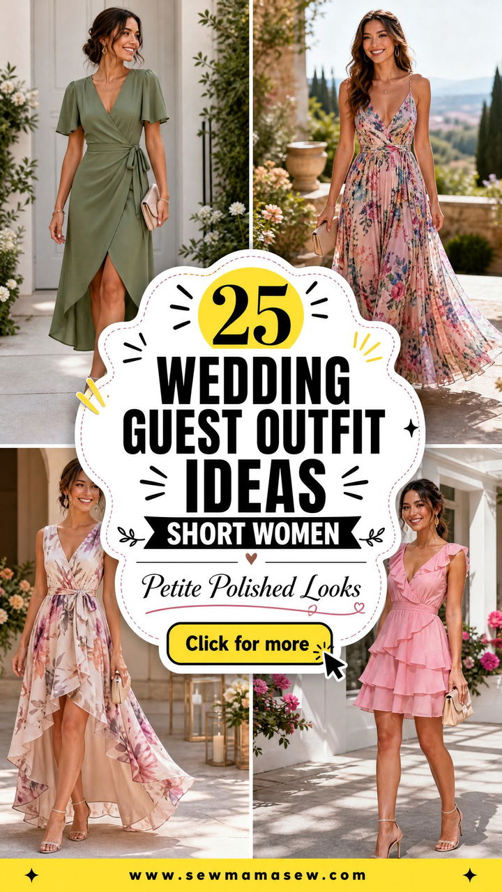 25 Wedding guest outfit ideas short women Petite Looks - 25 Wedding guest outfit ideas short women: Petite Looks