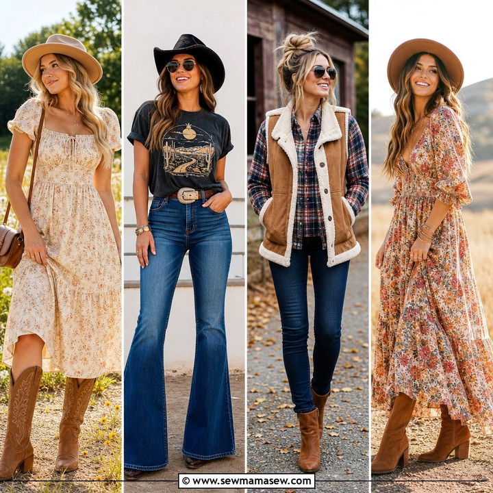 25 Western Outfit Ideas For Women 2026 With Fresh Cowgirl Vibes