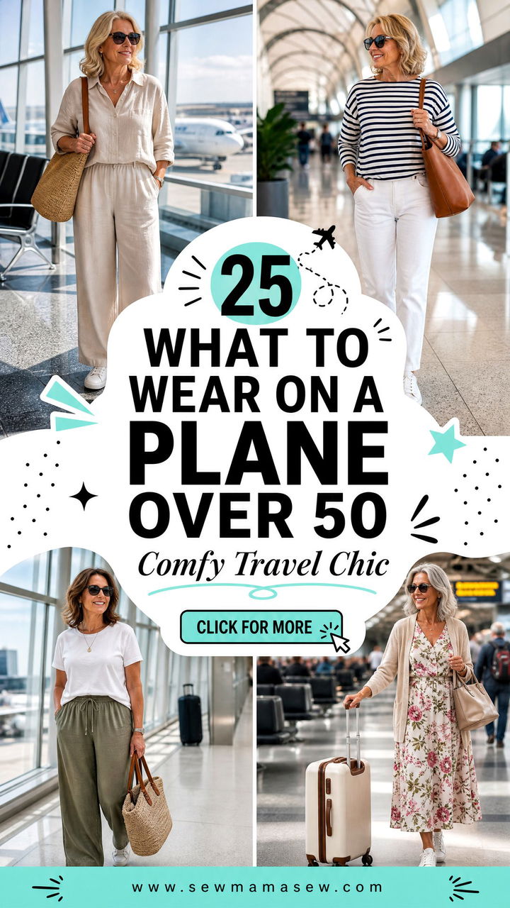 25 What To Wear On A Plane Over 50 For Comfy Travel - 25 What To Wear On A Plane Over 50 For Comfy Travel