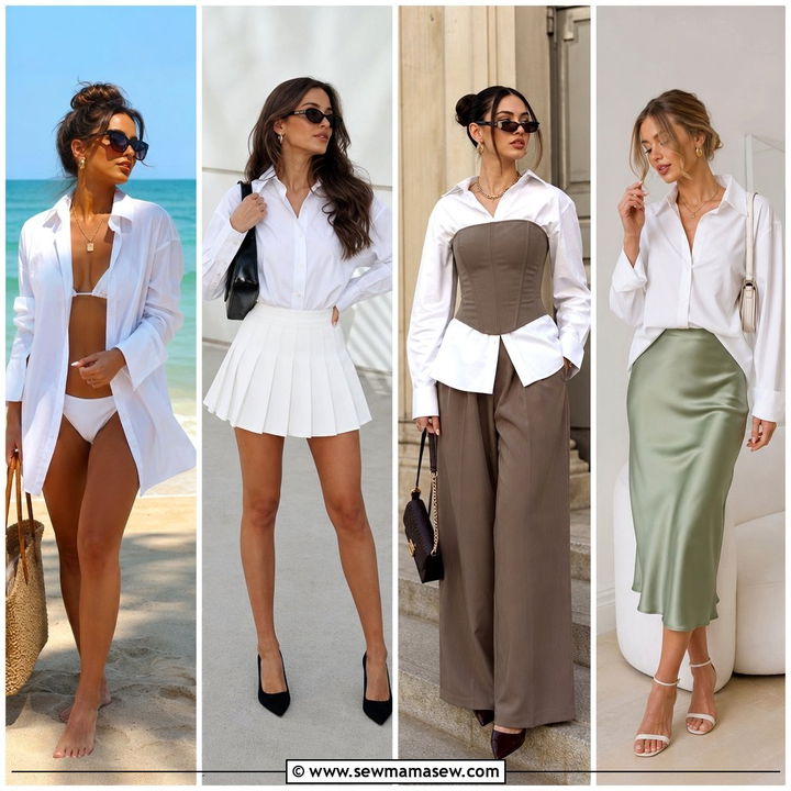 25 White Button Down Shirt Outfit Ideas For Women Chic Looks