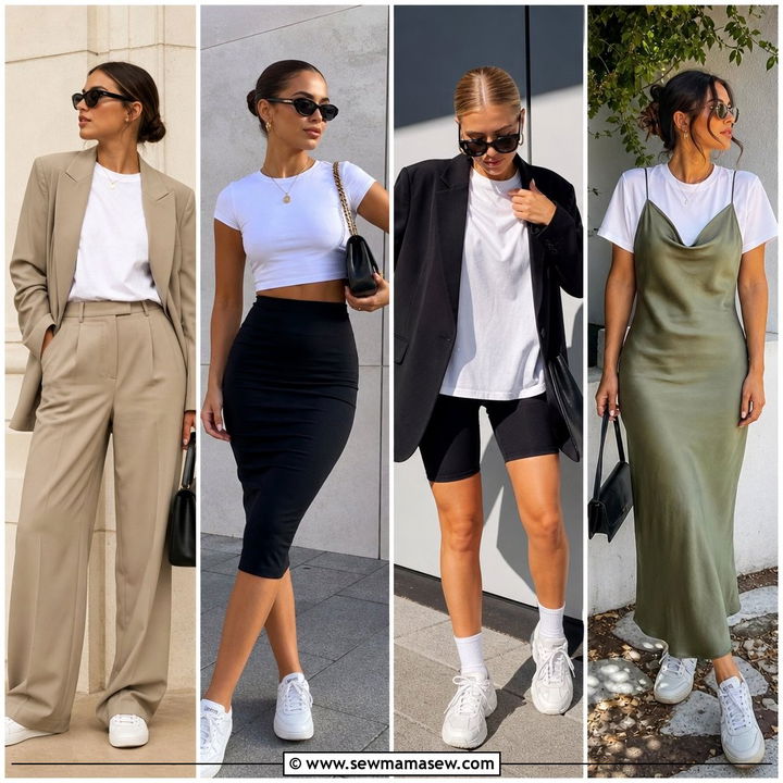 25 White T-Shirt Outfit Ideas 2026 Fresh Looks To Try
