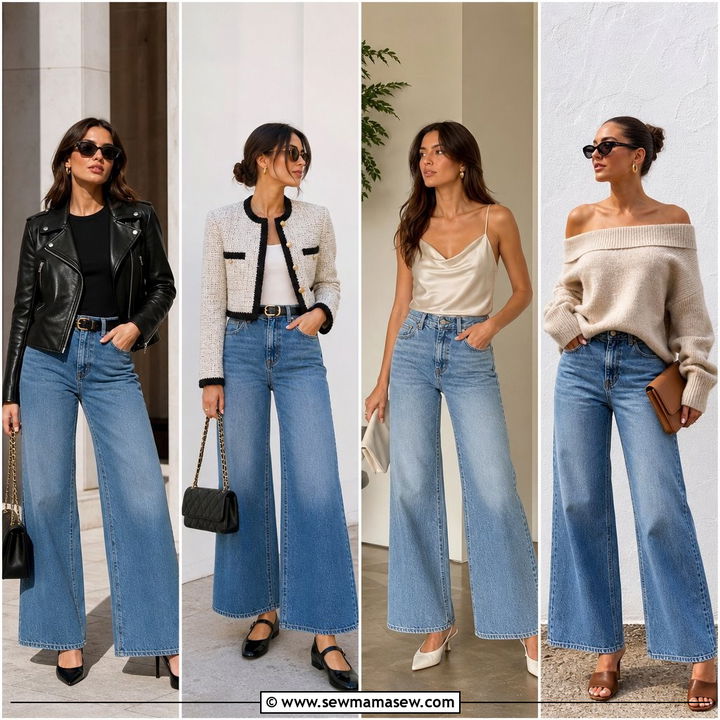 25 Wide Leg Jeans Outfits 2026: Fresh Trend Ideas To Try