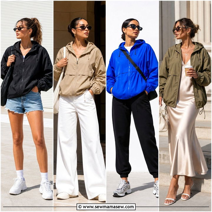 25 Windbreaker Outfits 2026: Sporty Chic Looks to Try