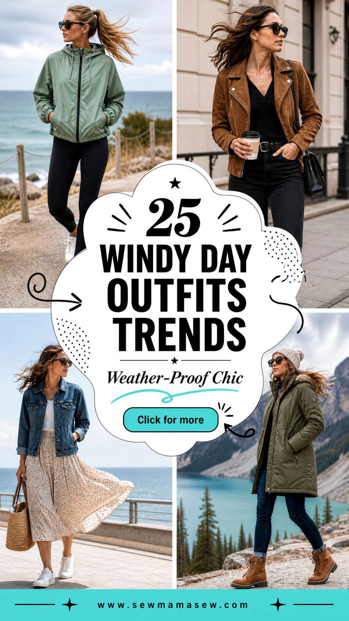 25 Windy Day Outfits Trends for Chic Weather-Proof Style - 25 Windy Day Outfits Trends for Chic Weather-Proof Style