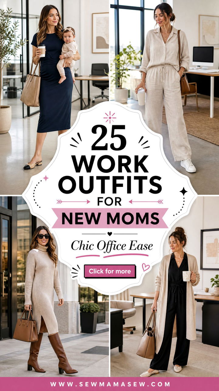 25 Work Outfits For New Moms Chic Office Looks That Work - 25 Work Outfits For New Moms: Chic Office Looks That Work