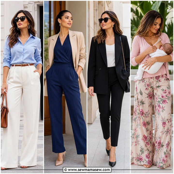 25 Work Outfits For Postpartum Women: Easy Office Looks