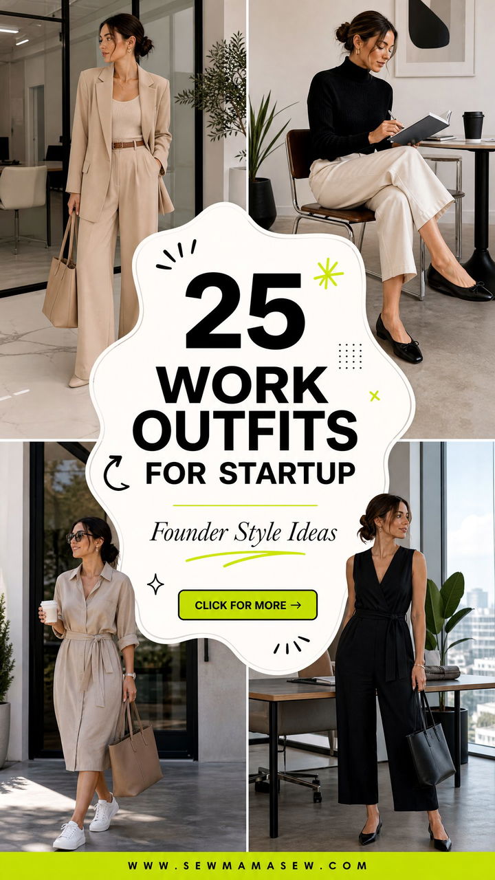 25 Work Outfits For Startup Smart Looks For Busy Founders - 25 Work Outfits For Startup: Smart Looks For Busy Founders