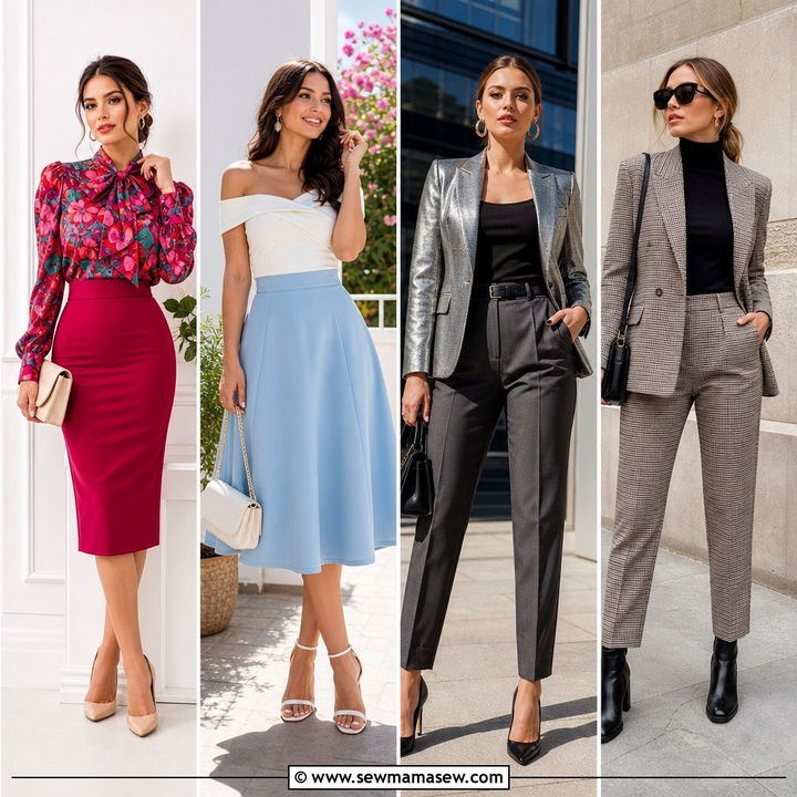 25 Work Outfits for Pear Shape: Polished Office Looks