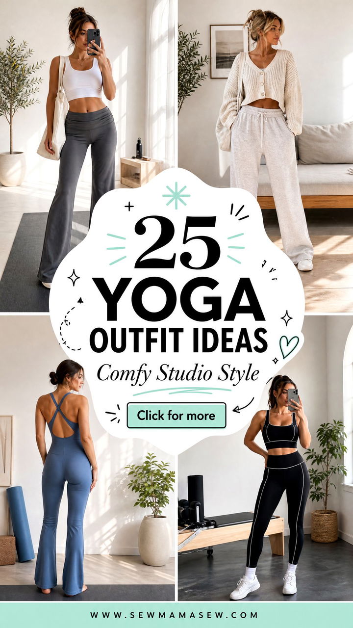 25 Yoga Outfit Ideas 2026 for Comfy Trendy Studio Style - 25 Yoga Outfit Ideas 2026 for Comfy, Trendy Studio Style