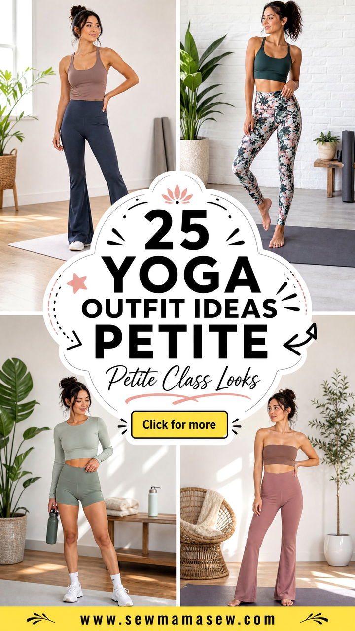 25 Yoga Outfit Ideas Petite Women Will Love for Class - 25 Yoga Outfit Ideas Petite Women Will Love for Class