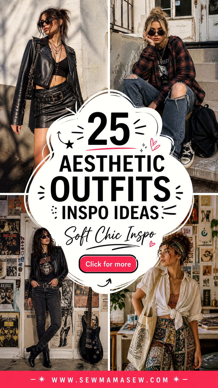 25 aesthetic outfits inspo for Soft Chic Everyday Looks - 25 aesthetic outfits inspo for Soft, Chic Everyday Looks