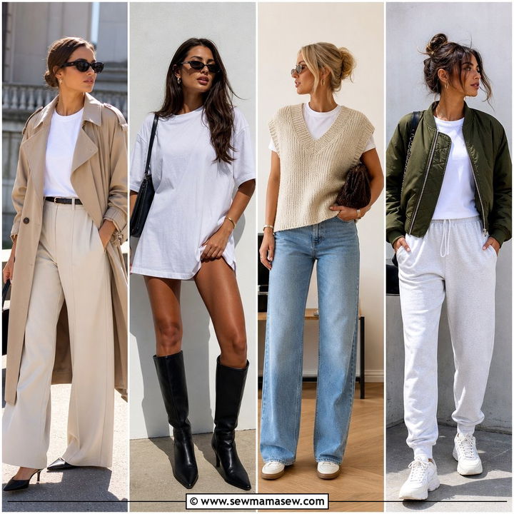 25 chic basic t-shirt outfit ideas Easy Looks to Love