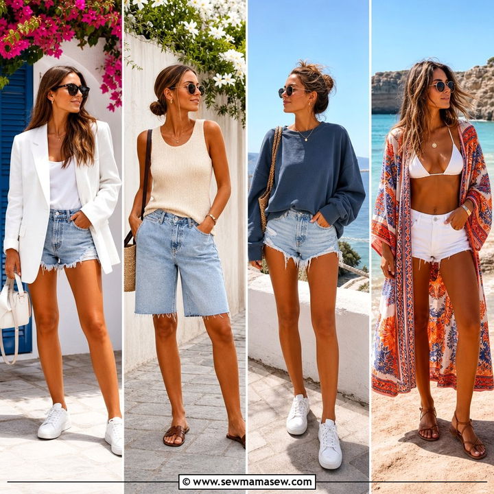 25 chic denim shorts outfit ideas Fresh Summer Looks