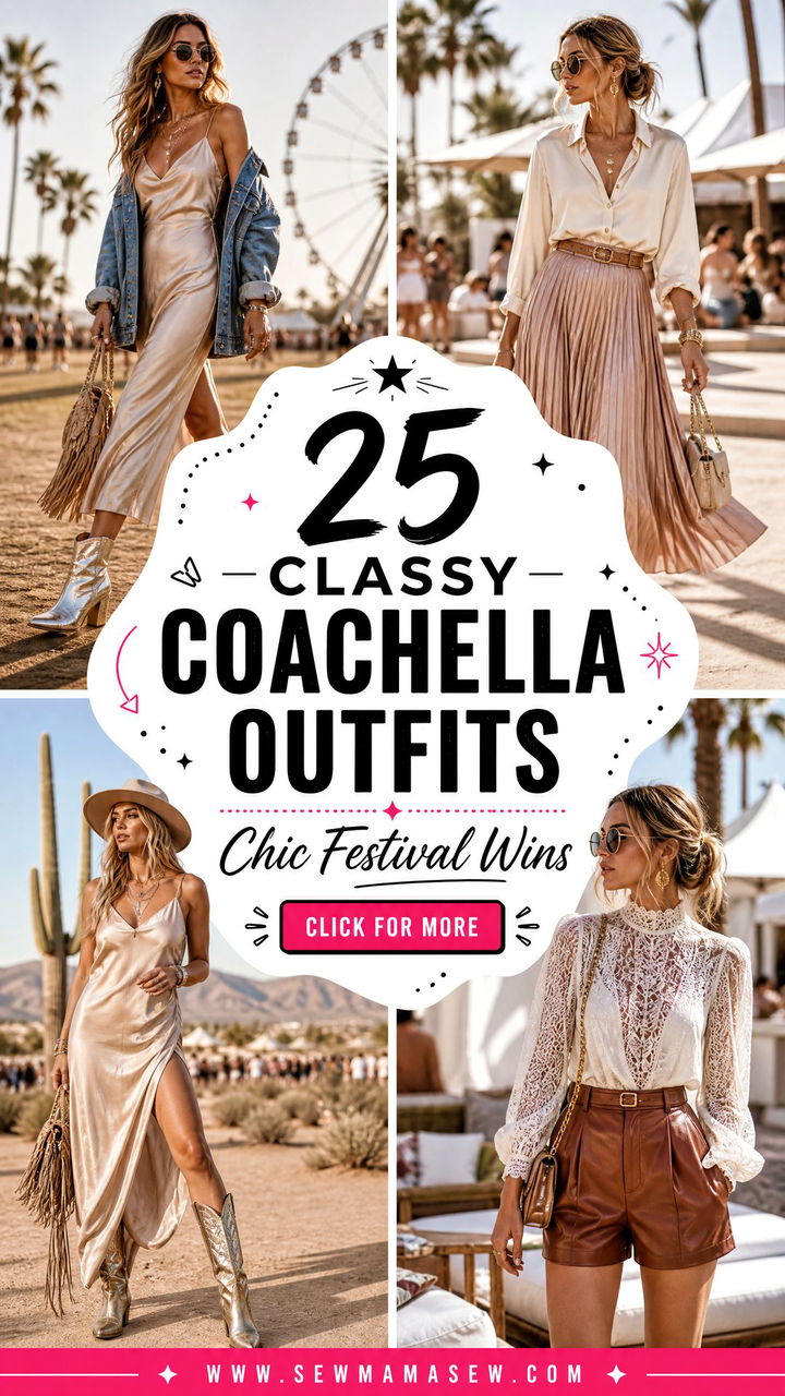 25 classy Coachella outfits for Chic Festival Style Wins - 25 classy Coachella outfits for Chic Festival Style Wins