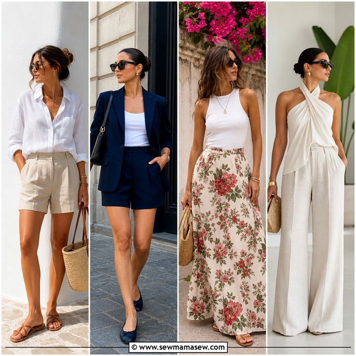 25 Classy European Summer Outfits for Chic Vacation Looks