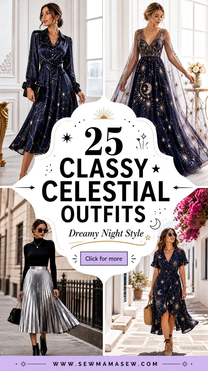 25 classy celestial outfits for Dreamy Night-Out Style Ideas - 25 classy celestial outfits for Dreamy Night-Out Style Ideas
