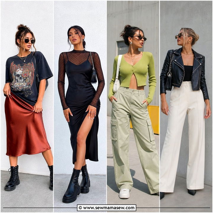 25 classy grunge outfits for Edgy Polished Street Style