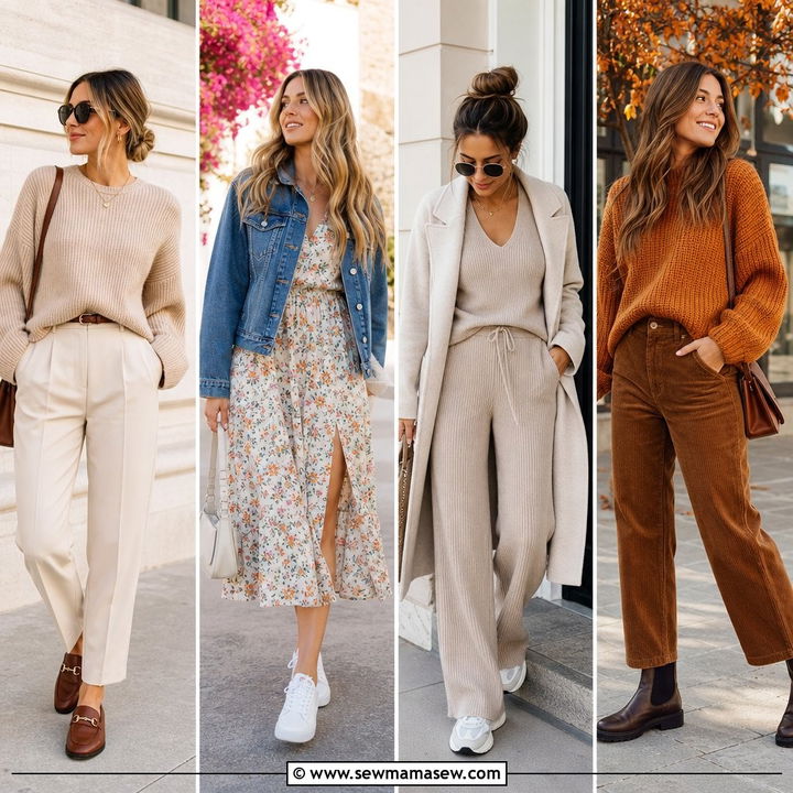 25 cute windy day outfits That Stay Stylish Outside