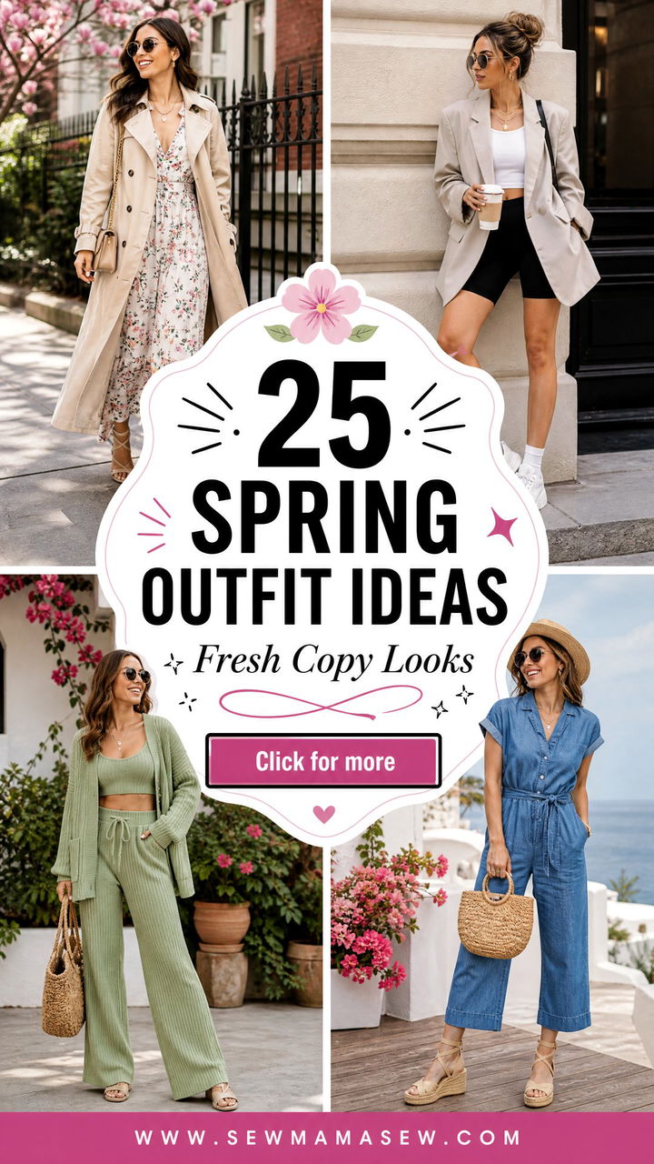 25 spring outfit ideas inspo Fresh Looks To Copy - 25 spring outfit ideas inspo: Fresh Looks To Copy