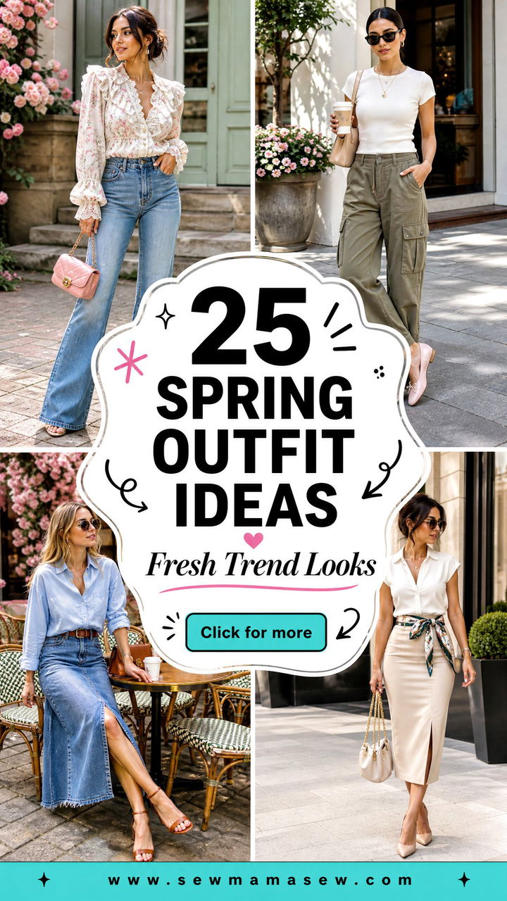 25 spring outfit ideas trends Fresh Looks To Try - 25 spring outfit ideas trends: Fresh Looks To Try