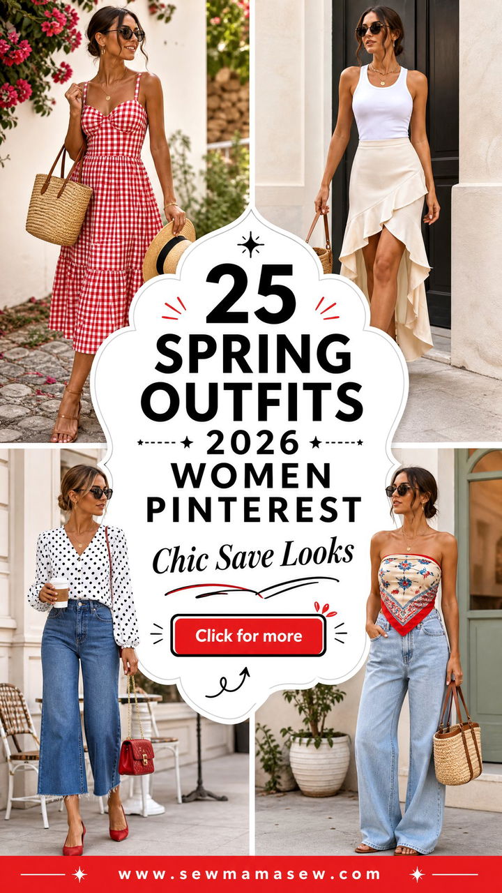 25 spring outfits 2026 women Pinterest Chic Looks To Save - 25 spring outfits 2026 women Pinterest: Chic Looks To Save