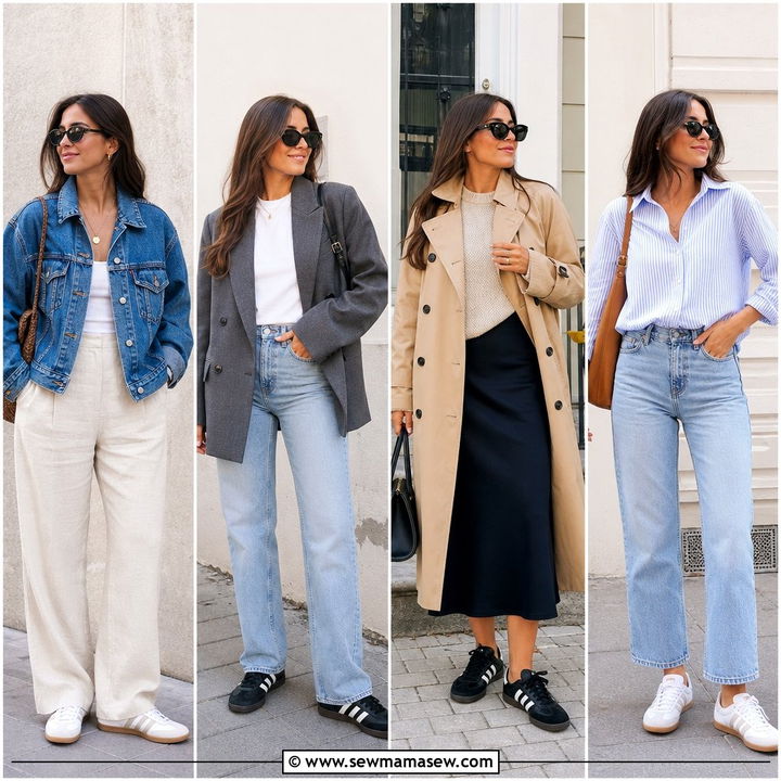 25 spring outfits with adidas sambas for Cool Girl Style