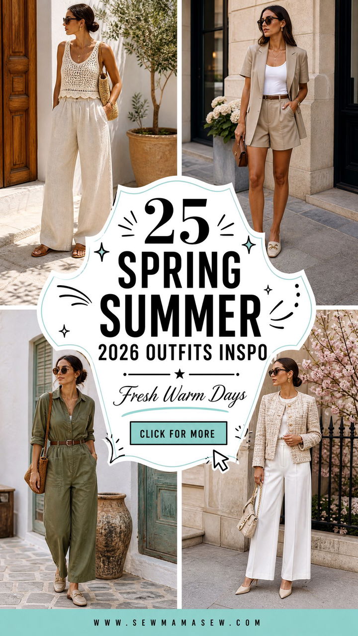 25 spring summer 2026 outfits inspo for Fresh Warm Days - 25 spring summer 2026 outfits inspo for Fresh Warm Days