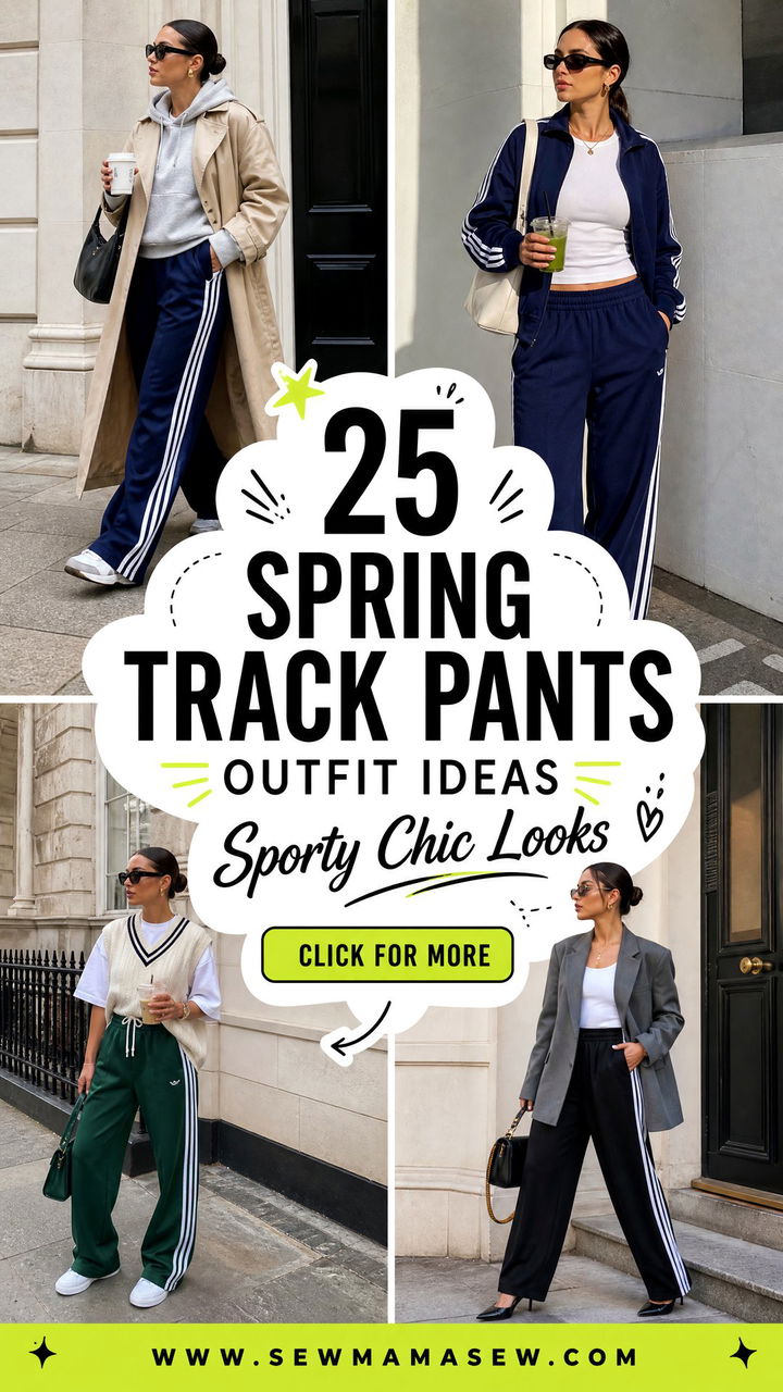 25 spring track pants outfit ideas for Sporty Chic Looks - 25 spring track pants outfit ideas for Sporty Chic Looks